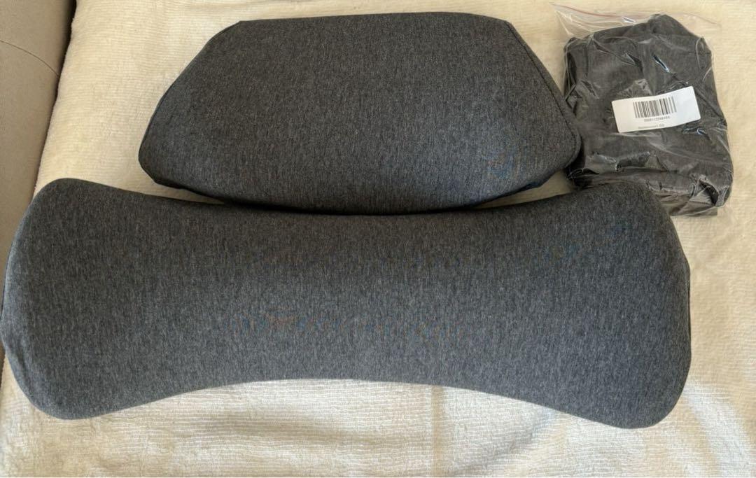 専用❗️SurvaQ【首と肩のことだけを考えたダブル枕】未使用枕カバー1枚つき