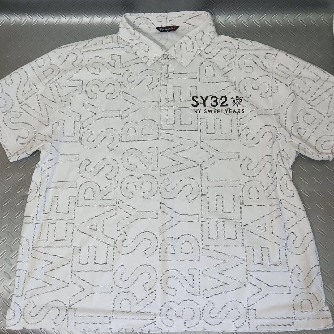 SY32 by SWEET YEARS メンズ ゴルフウェア ポロシャツ 5L