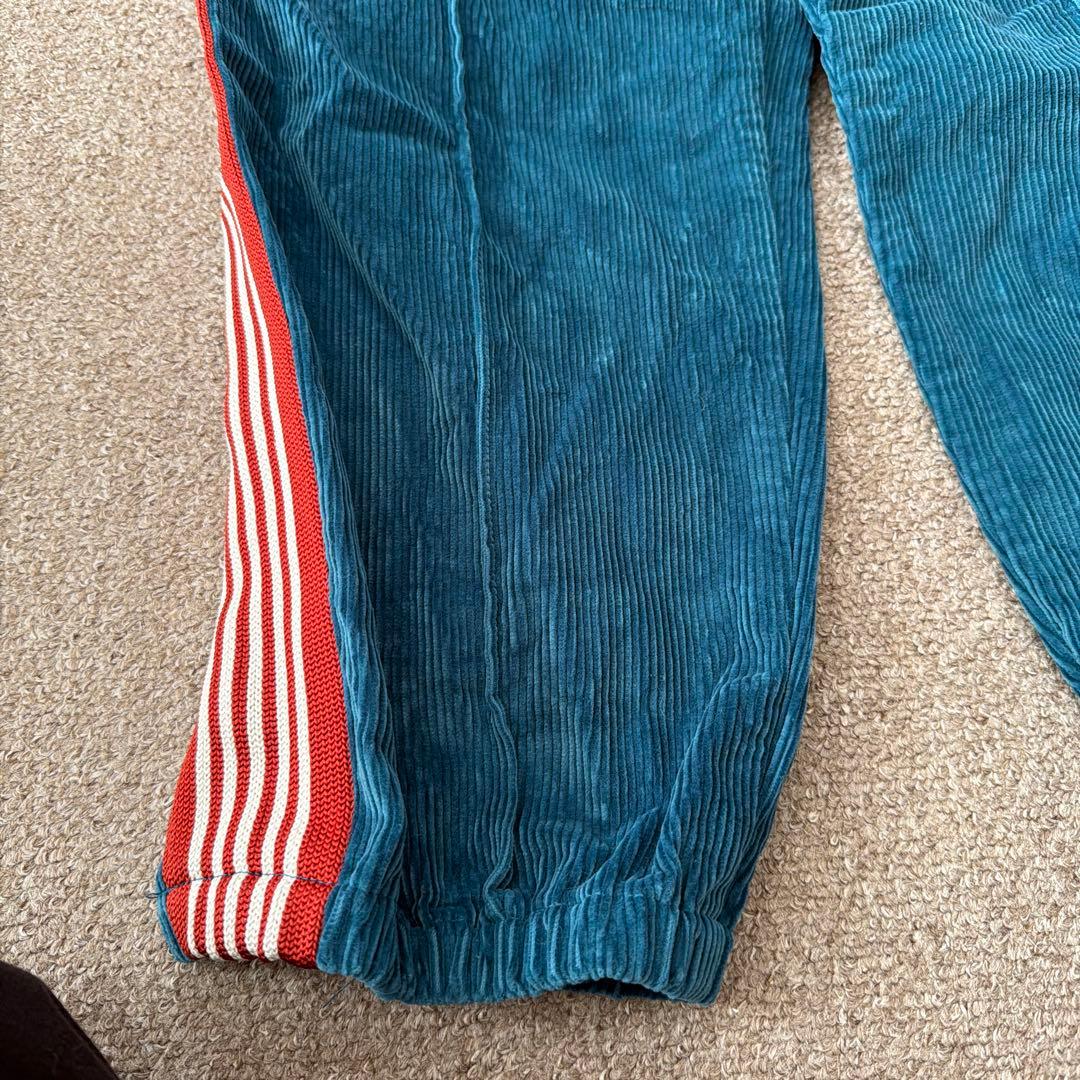 希少】Needles×kebozコラボ コーデュロイトラックパンツ - メルカリ