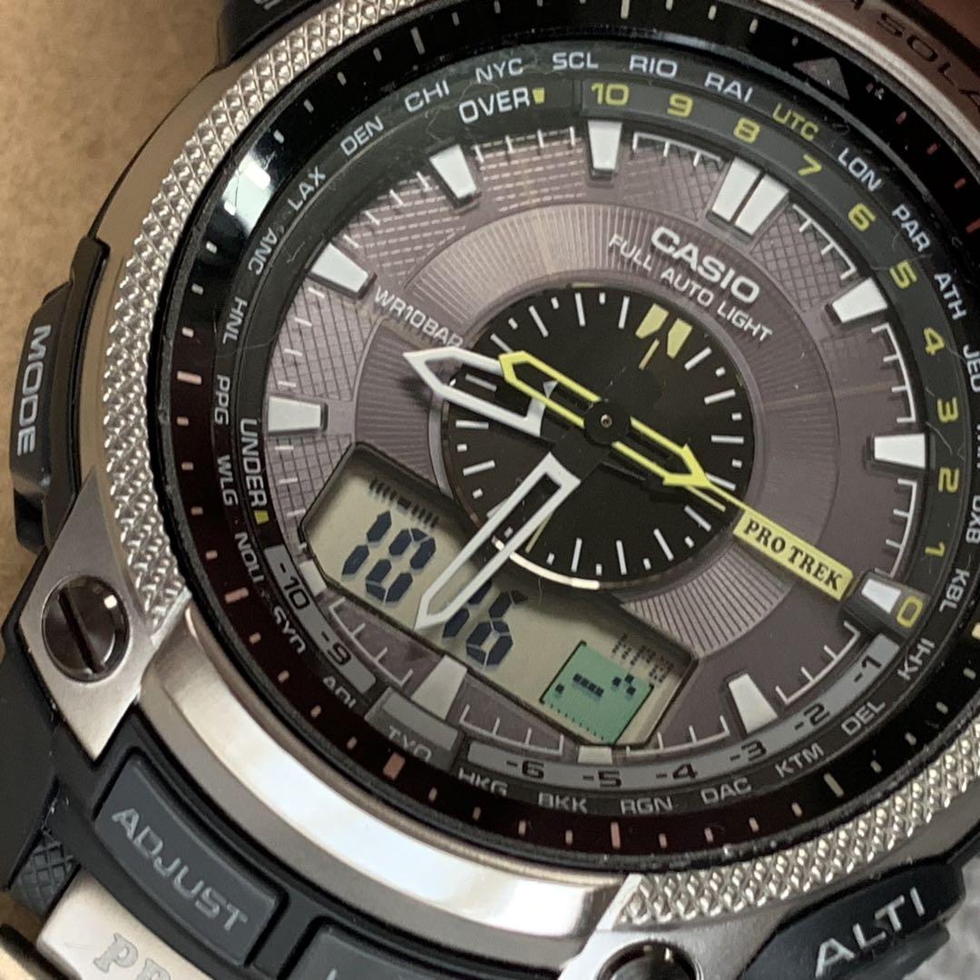時計 CASIO Protrek PRG-500T TITANIUM