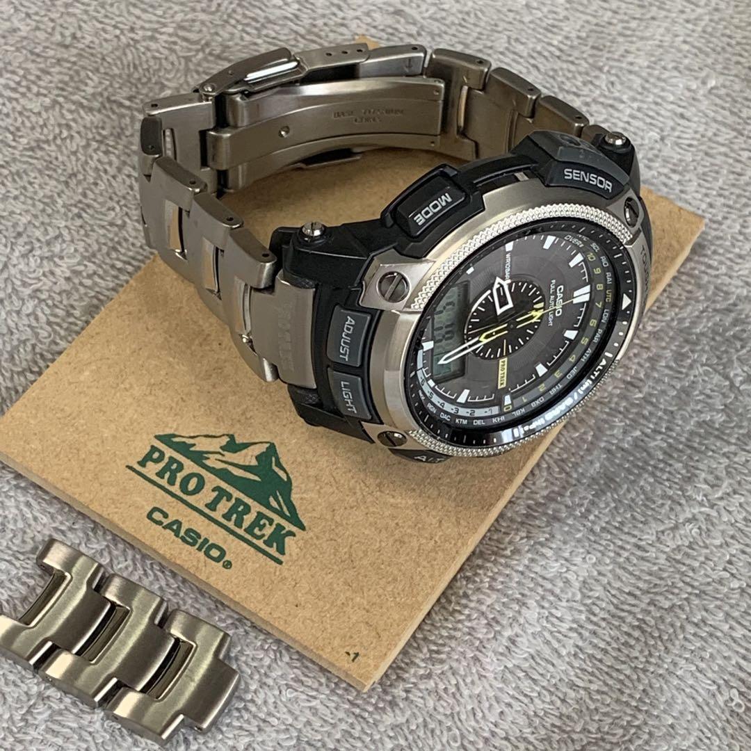 時計 CASIO Protrek PRG-500T TITANIUM