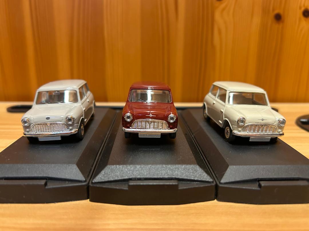 ブランド通販 ビテス 1/43 AUSTIN SEVEN MORRIS-MINOR 3台 ミニカー