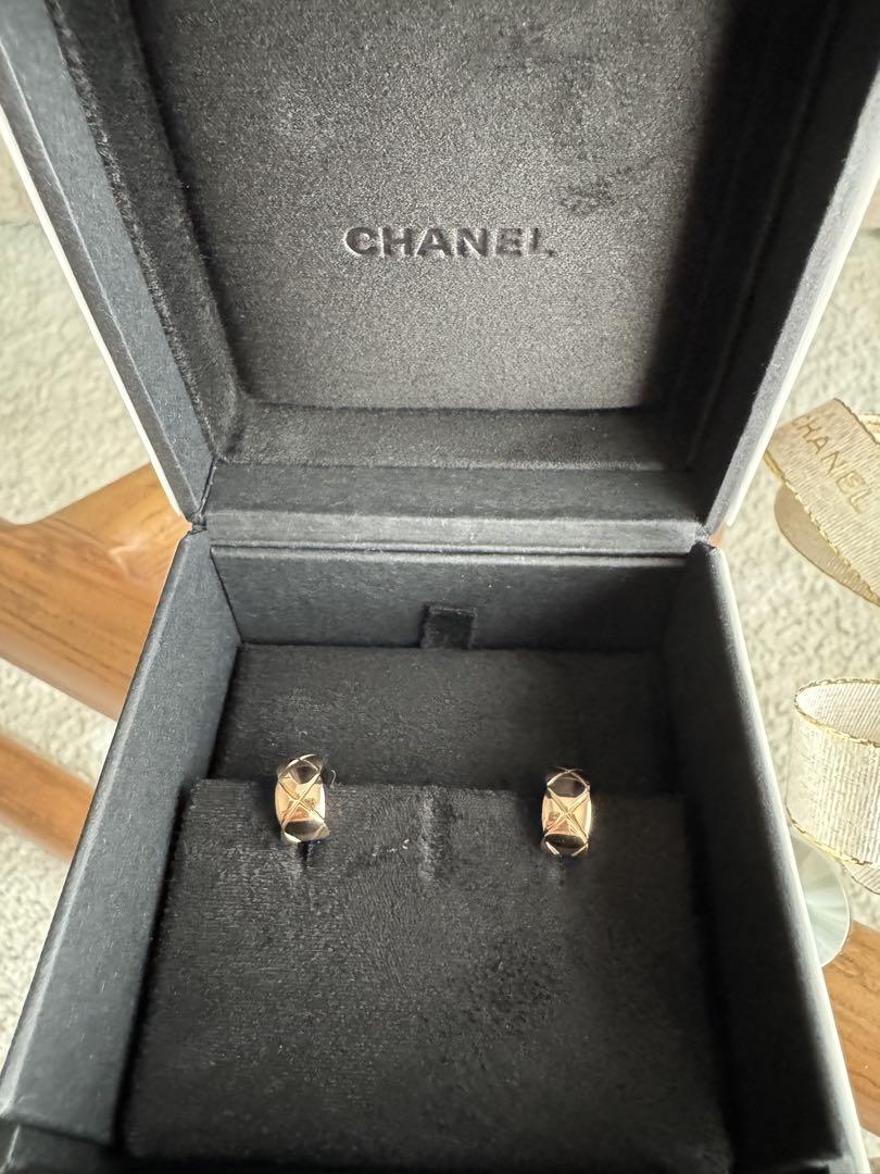 CHANEL ココクラッシュ　ピアス BG