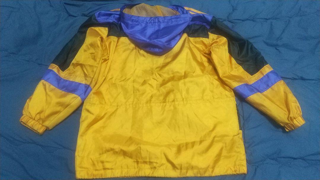 90s adidas ナイロンジャケット デサント アディダス レインパーカーL