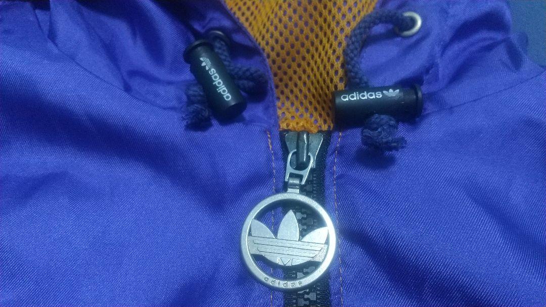 90s adidas ナイロンジャケット デサント アディダス レインパーカーL