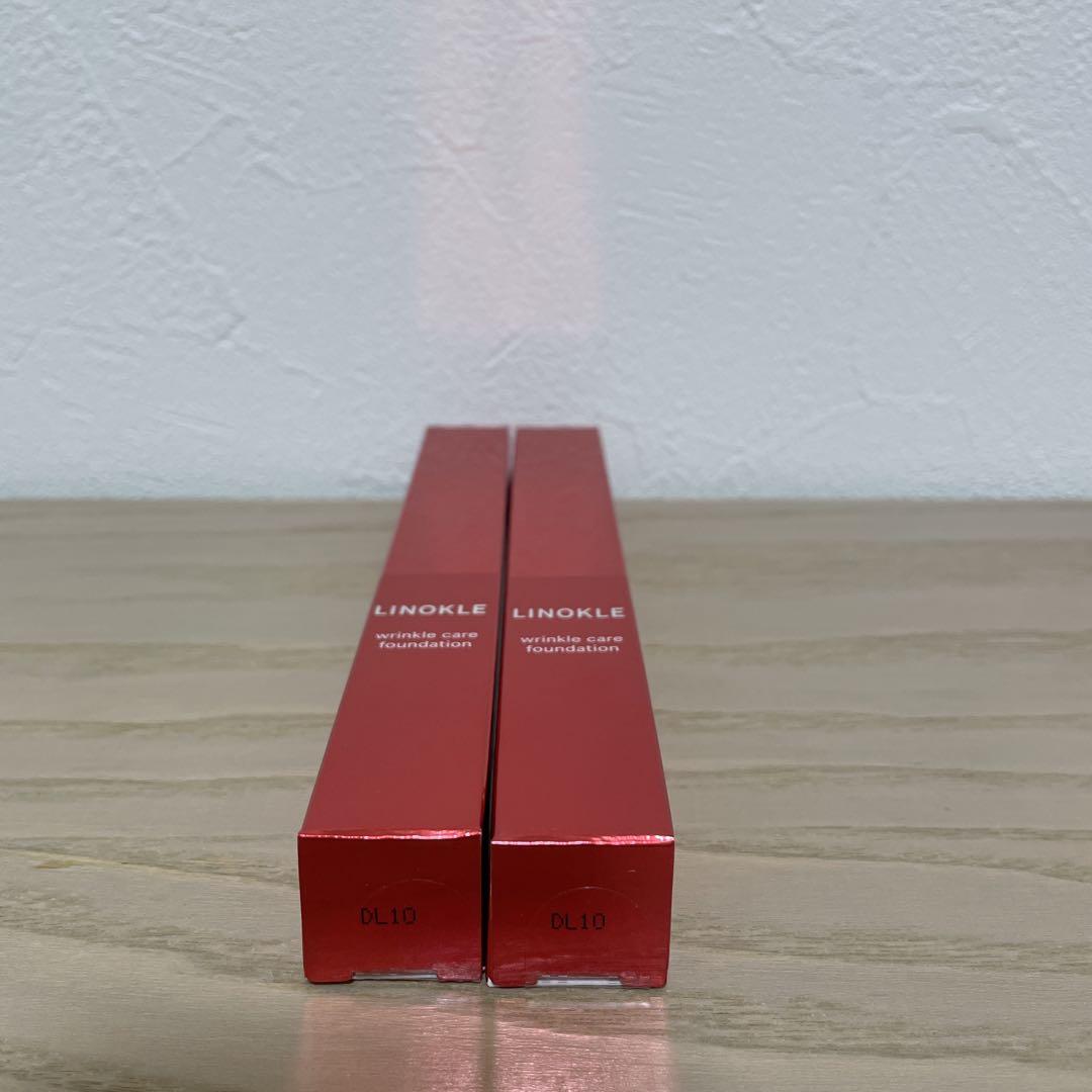 LINOKLE リンクルカバーファンデーション ファンデ リノクル 新品 2本