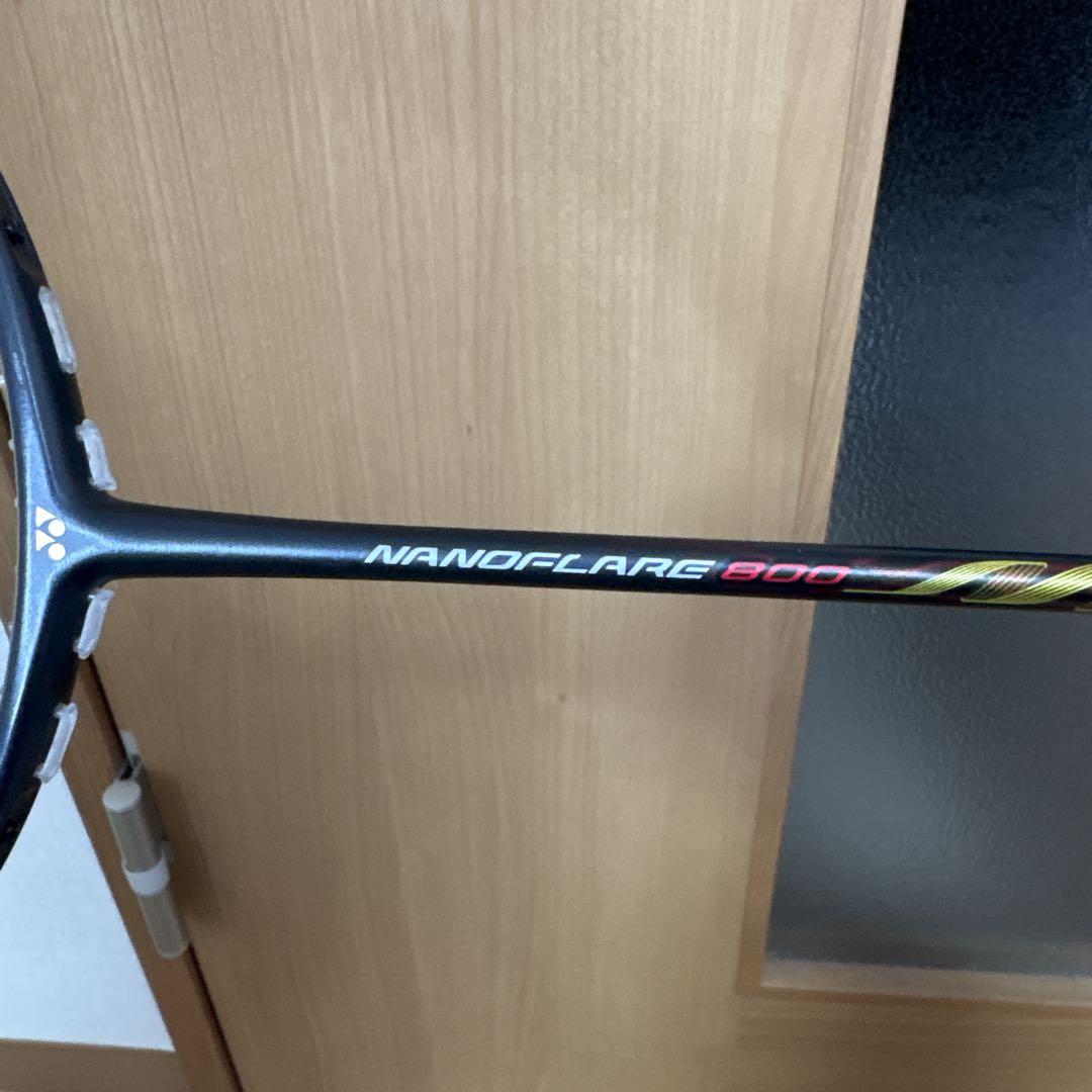 ナノフレア800 ジャンク品　ヨネックスバドミントンラケット