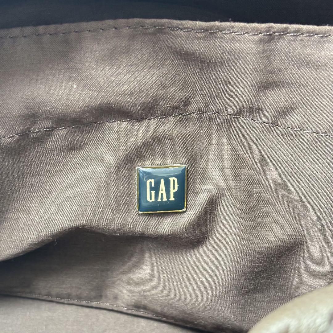 バッグ gap leather mini boston bag