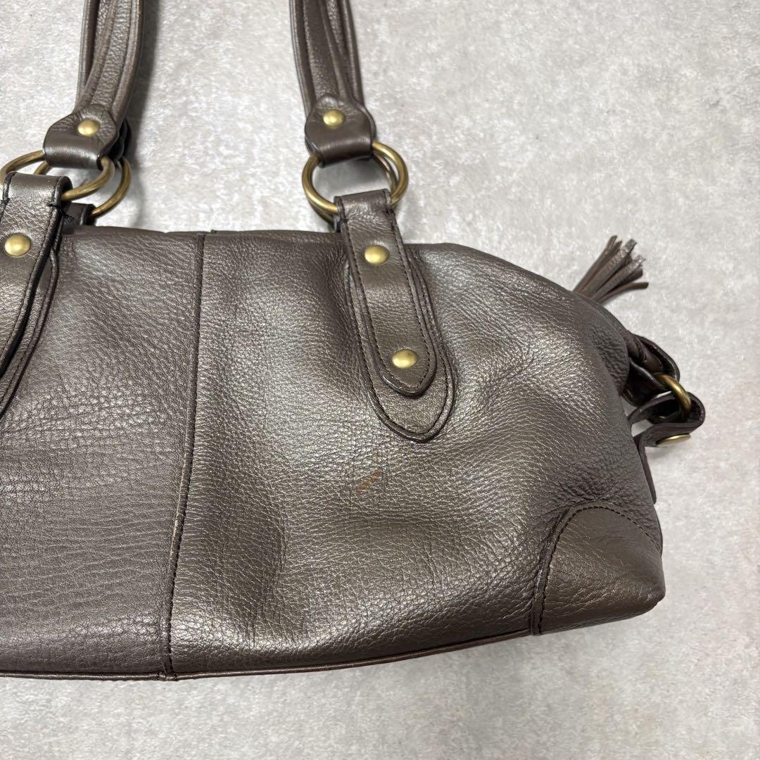 バッグ gap leather mini boston bag