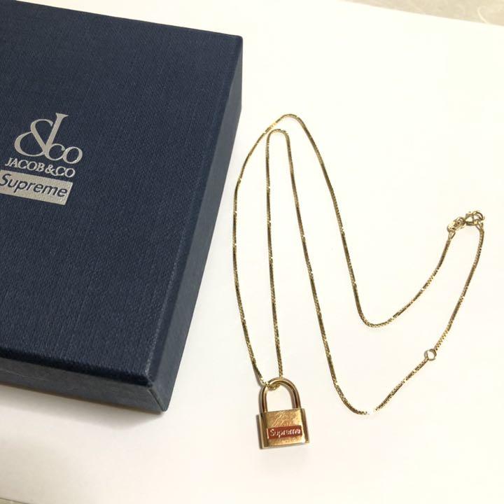 Supreme Jacob & Co. 14K Gold Lock Pendant Gold - FW20 - US