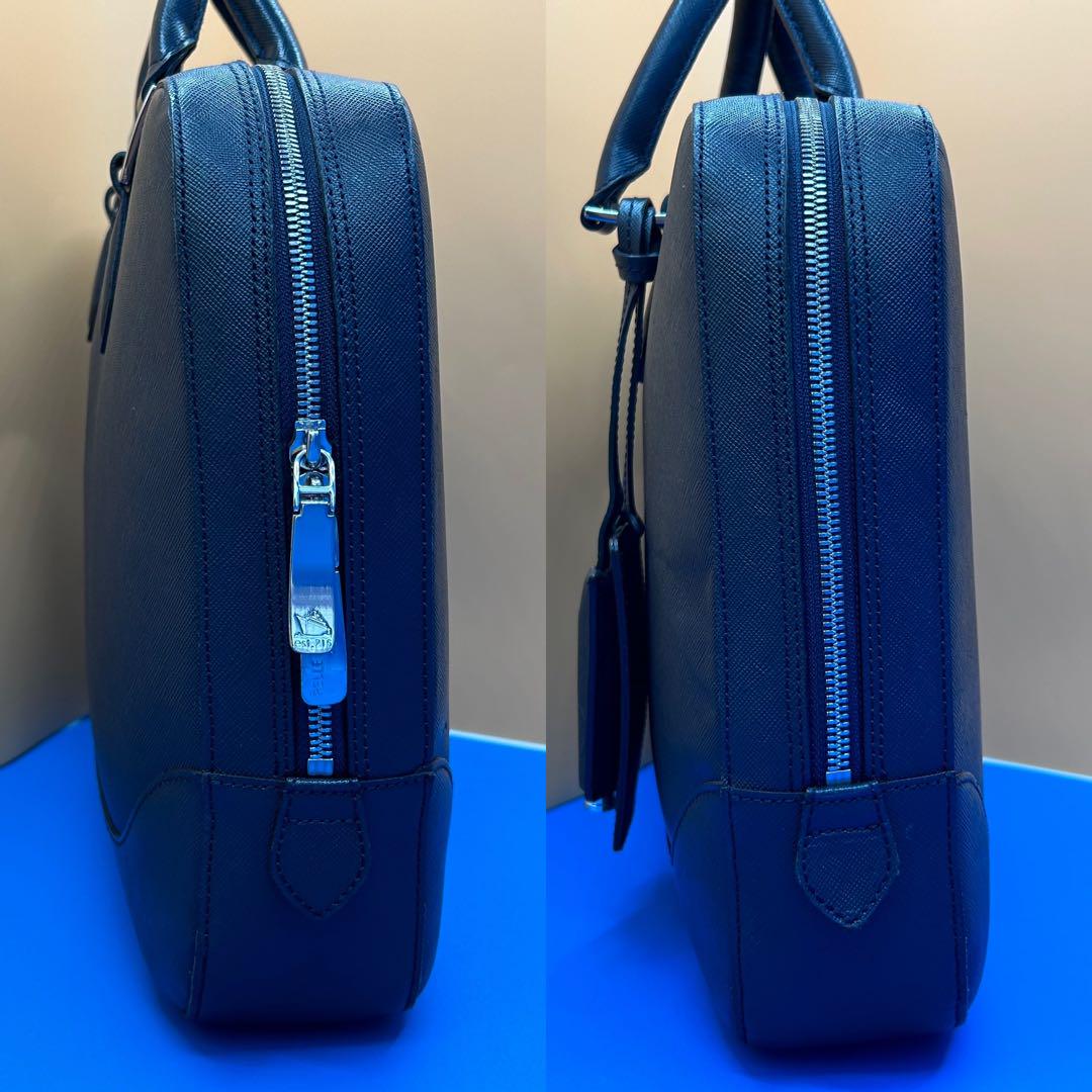 美品 ✨ ペッレモルビダ ビジネスバッグ ブリーフケース ビジネス 黒 通勤 画像5