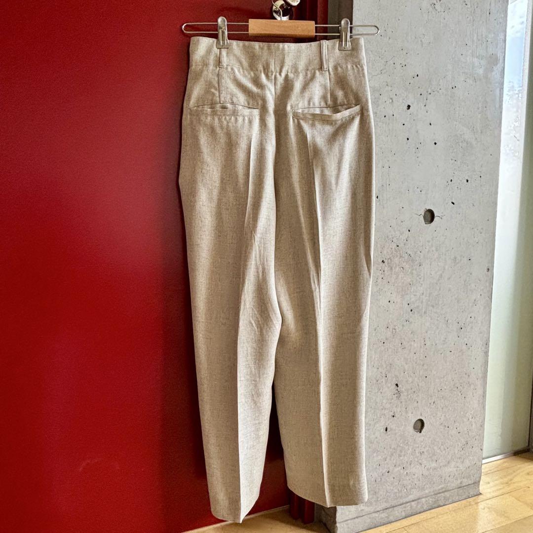 Spick & Span / フレームワークス タックテーパードパンツ