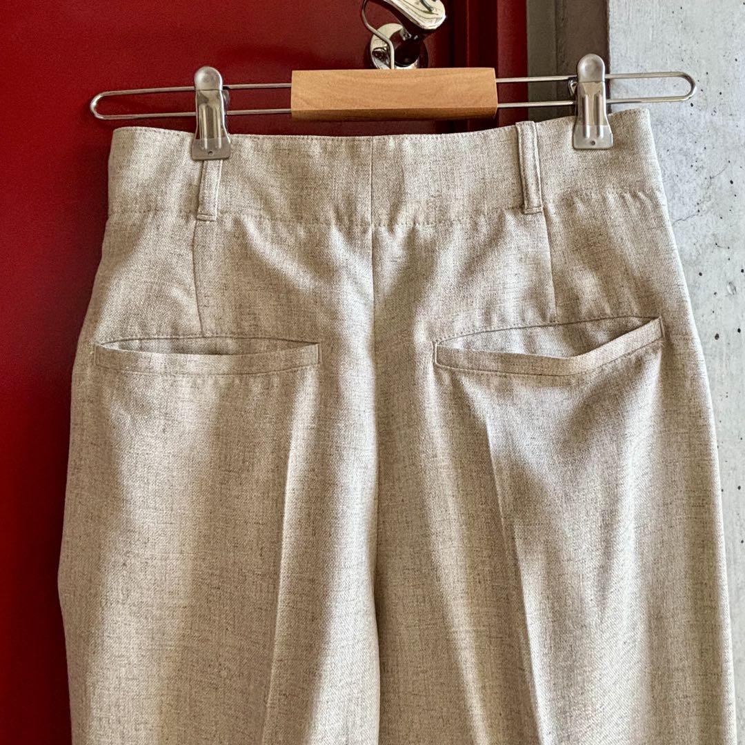 Spick & Span / フレームワークス タックテーパードパンツ