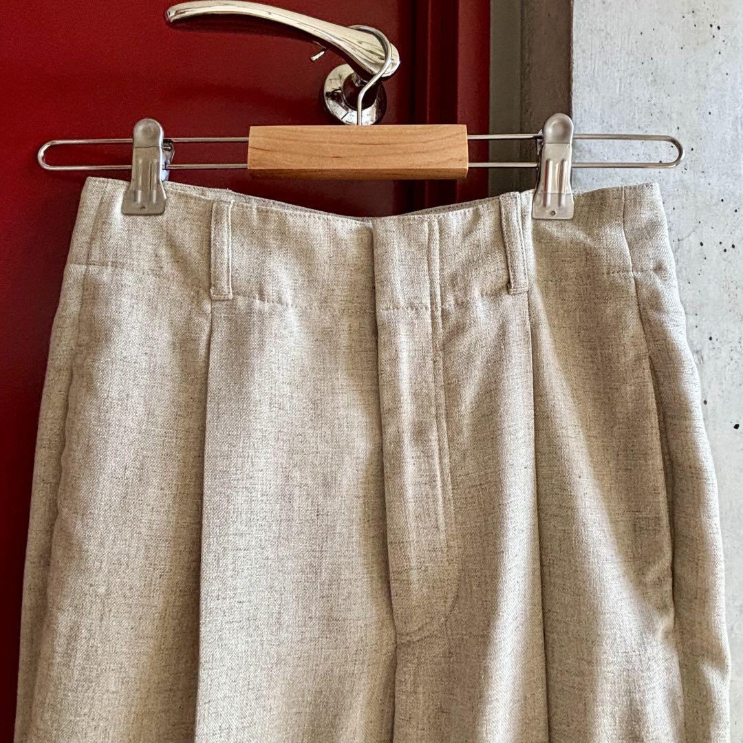 Spick & Span / フレームワークス タックテーパードパンツ
