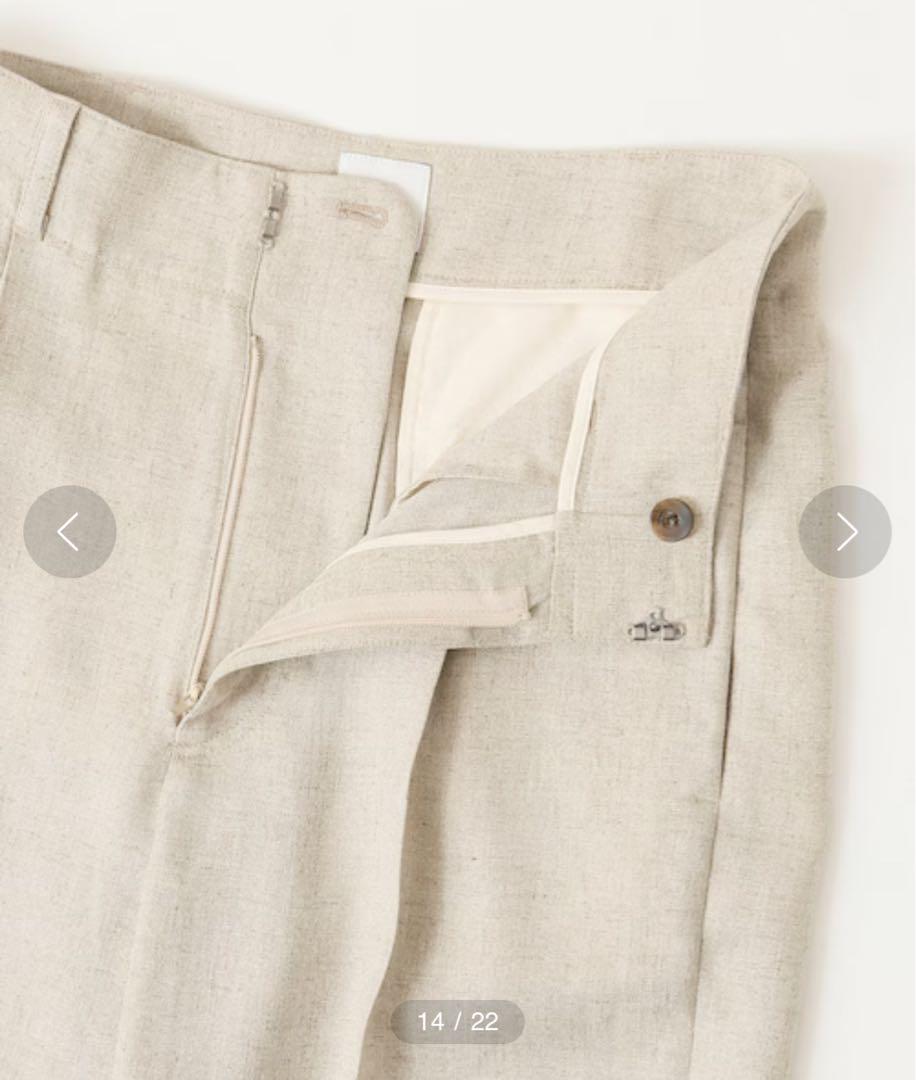 Spick & Span / フレームワークス タックテーパードパンツ