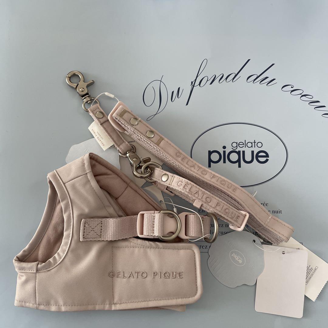 【専用】gelato pique ハーネスとリードと首輪3点セット Sサイズ