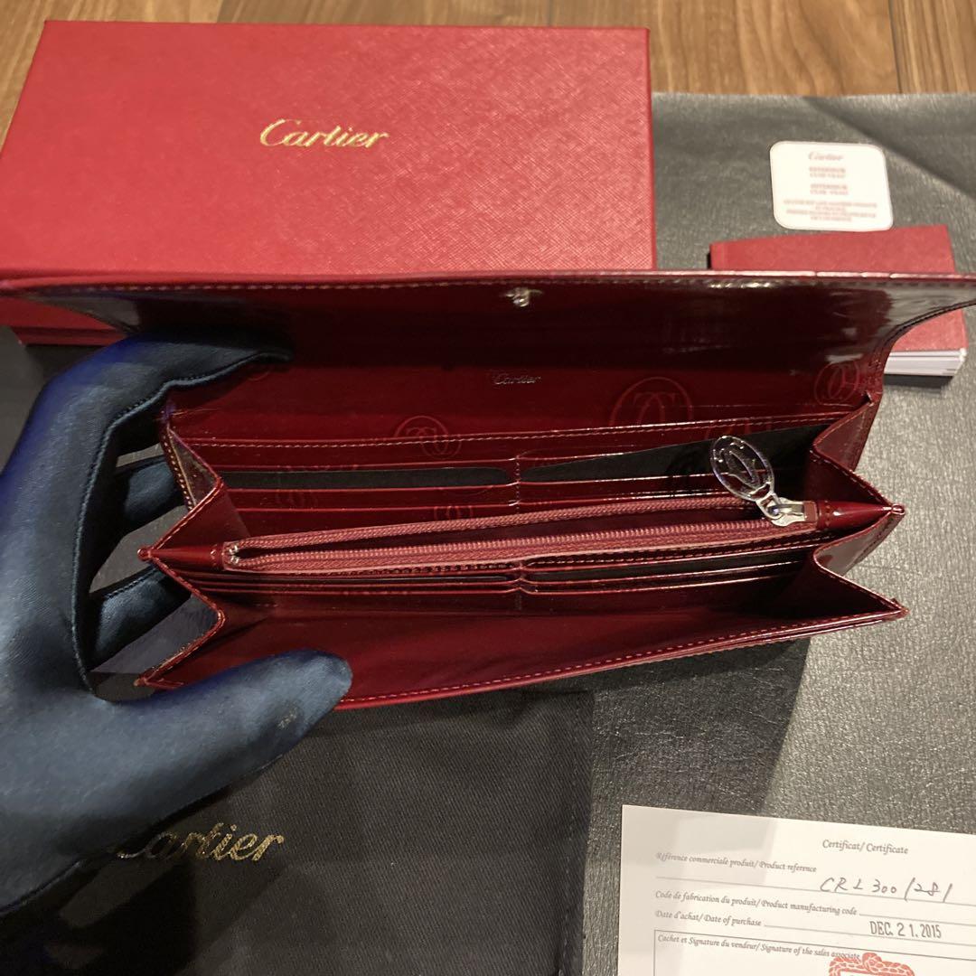 カルティエ Cartier ハッピーバースデー 長財布 - メルカリ
