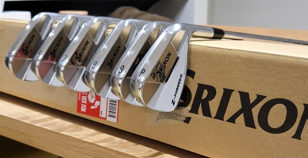 5〜Pw美品 SRIXON ZフォージドⅡ  5~P（6本）KBS TOUR120 硬S