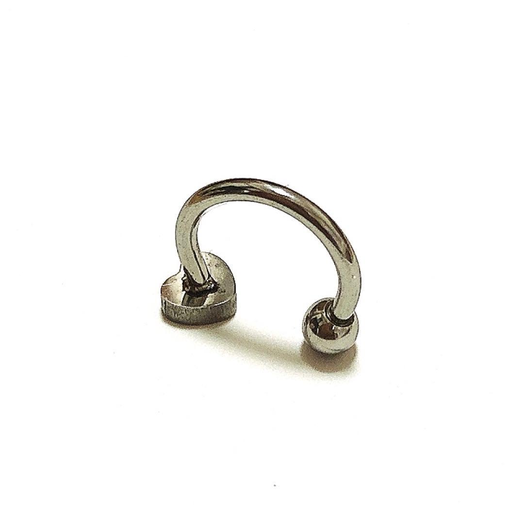 ボディピアス　軟骨ピアス　ハート　スカルハンド　さくらんぼ　チェリー　5個セット