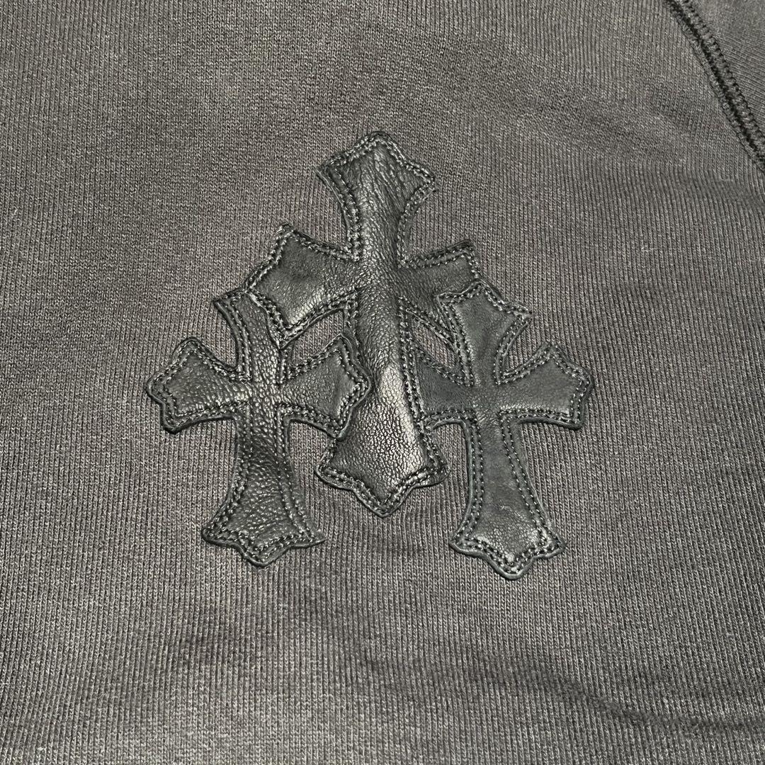 トップス CHROME HEARTS Y Not Sholder Cross Patch