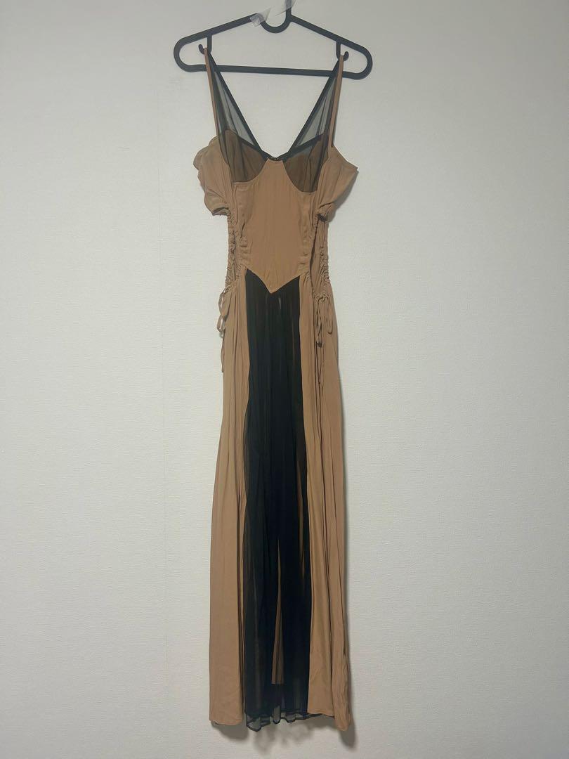 22SS FETICO フェティコ CUTOUT SLIK SLIP DRESS - メルカリ