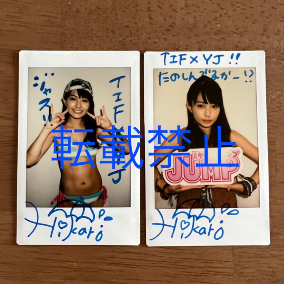 滝口ひかり 水着チェキセット 2L生写真付き - メルカリ