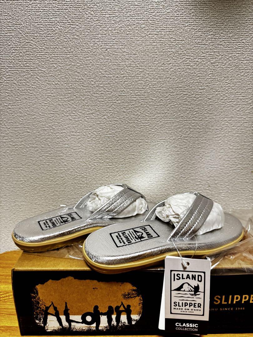 ISLAND SLIPPER PT202M SILVER /アイランドスリッパ