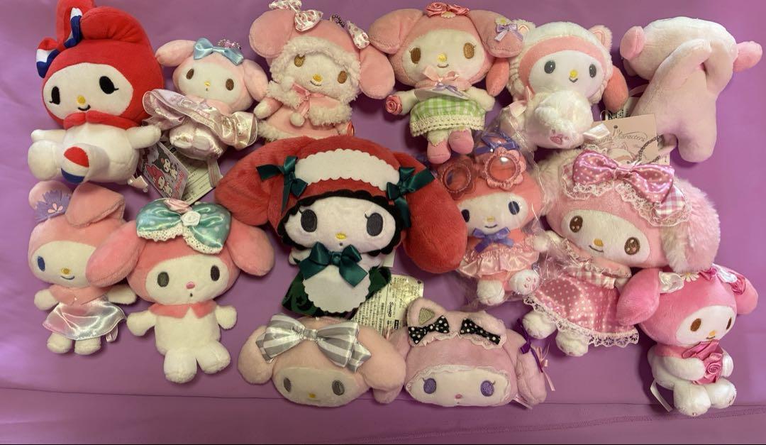 マイメロ ぬいぐるみ マスコット　まとめ売り14個セット　マイメロディ