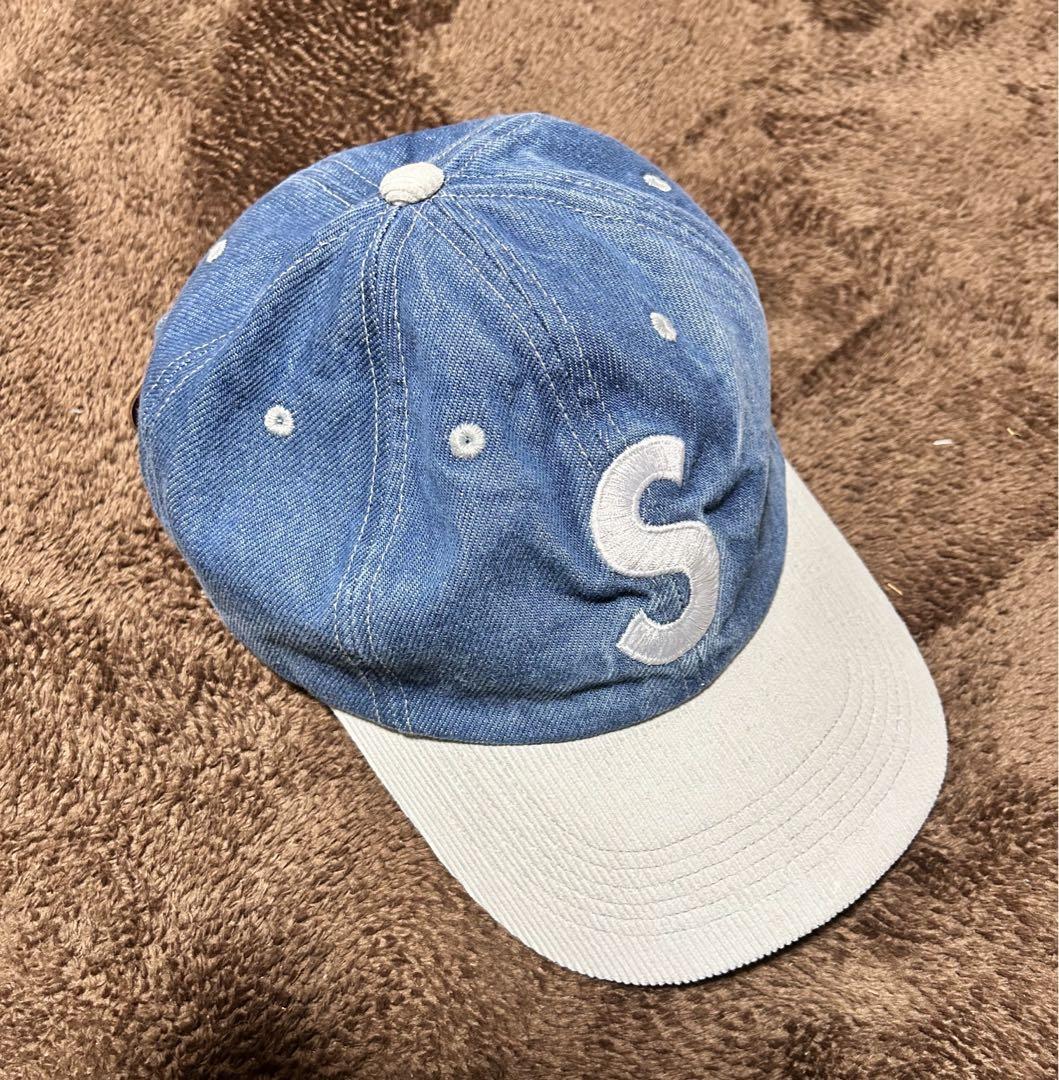 Supreme 2-Tone S Logo 6-Panel (SS24) - $48