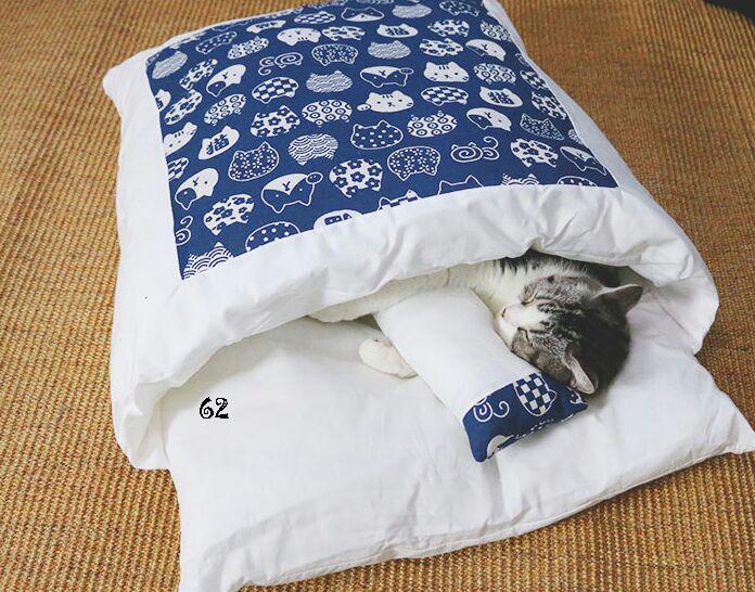 クローズ猫のトイレ猫の寝袋ウォッシャブル猫の毛布62良い物
