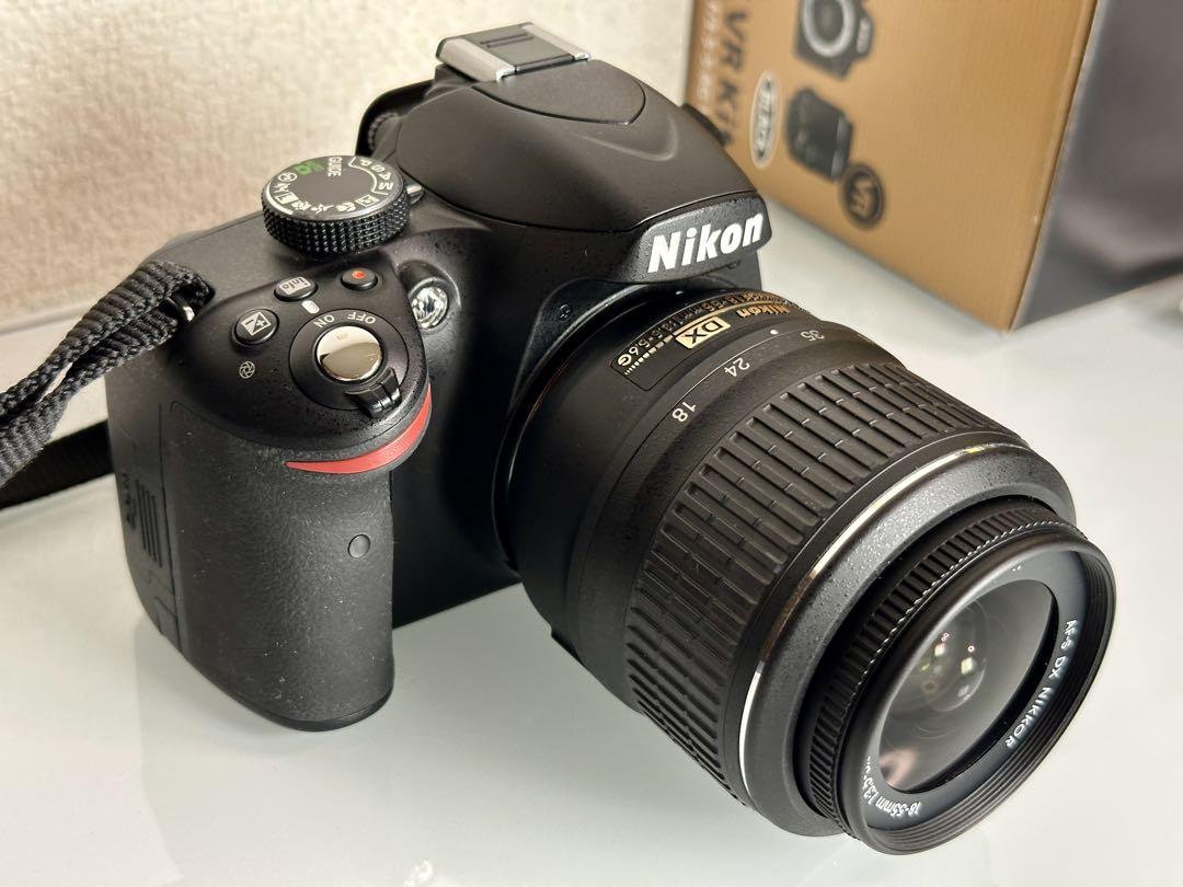 Nikon ニコン D3200 18-55 VR kit レンズキット 美品