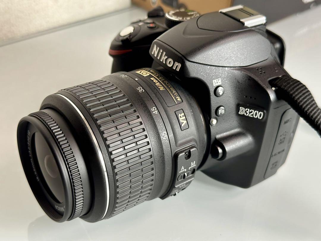 Nikon ニコン D3200 18-55 VR kit レンズキット 美品