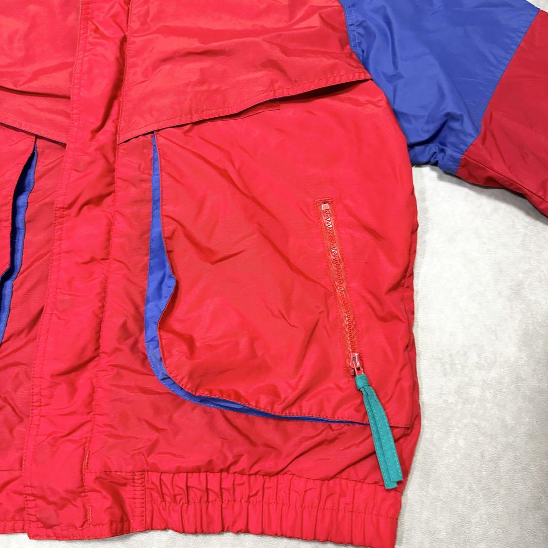 コロンビア 90s マウンテンパーカー 台湾製 レッド M 美品