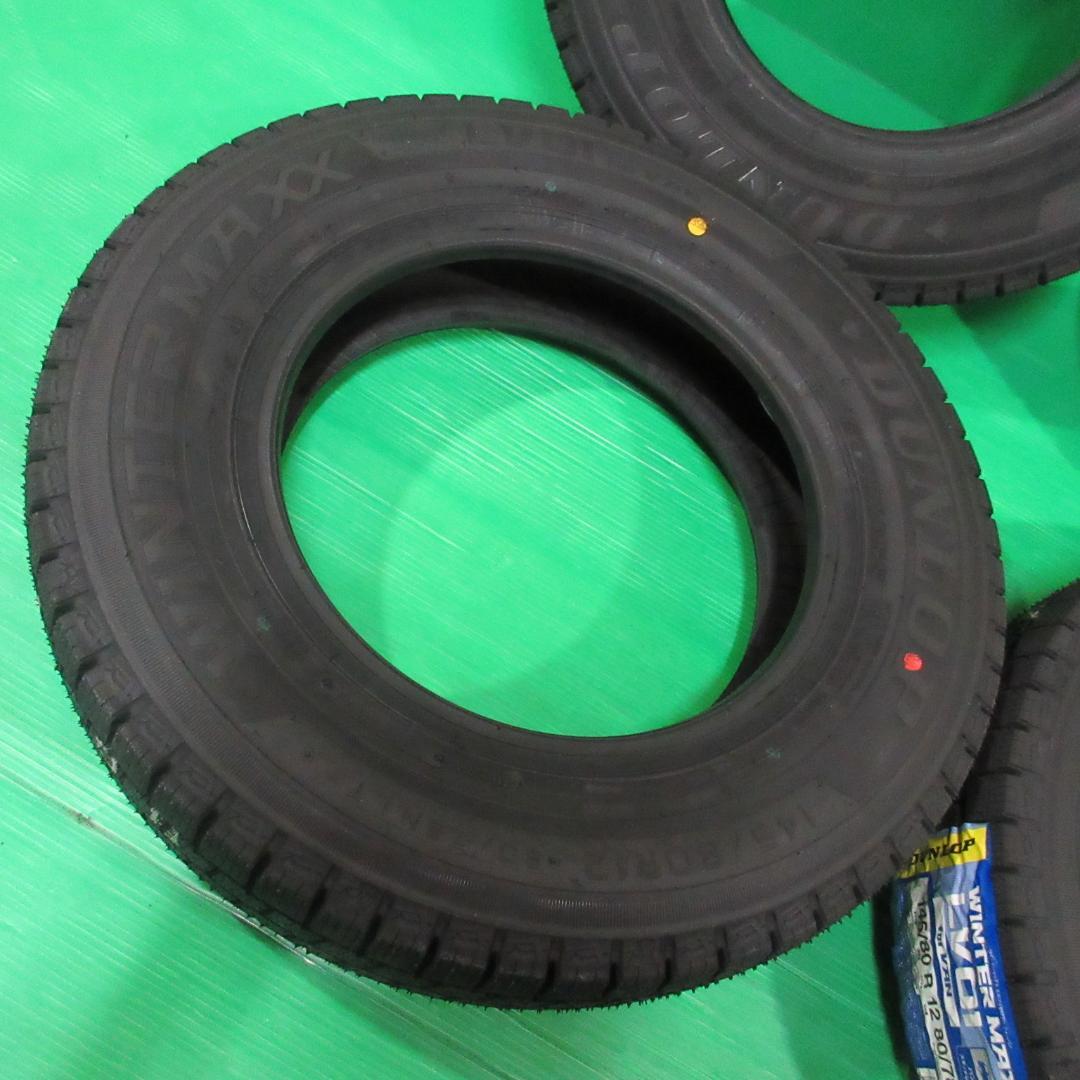 新品 エブリイ 145/80R12 80/78N LT 2024年スタッドレス