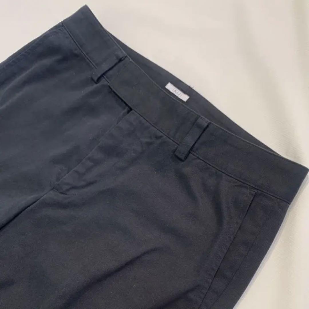 柴田ひかり×IKIJI   Low-rise work pants black 柴田ひかり×IKIJI パンツ Low-rise work pants（柴田ひかり