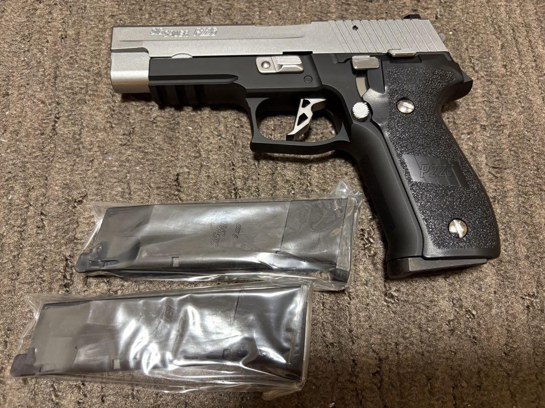 東京マルイ SIG P226R スライドシルバー カスタム 美品