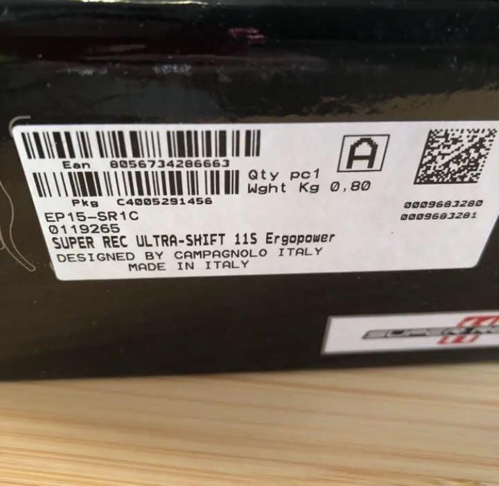 全国無料定番 新品 Campagnolo Super Record シフトレバー 11s sNnGh-m10047770241 格安正規品