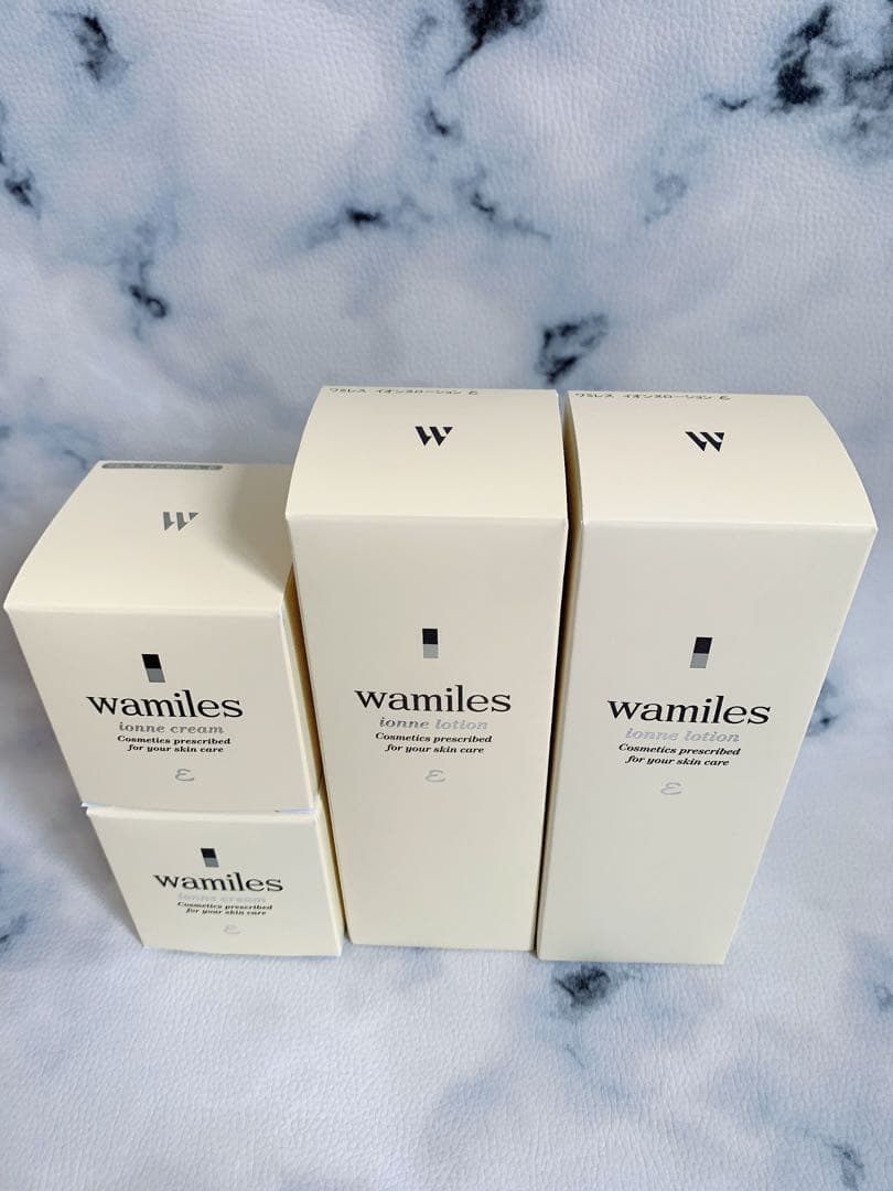 ワミレス イオンヌクリームイオンローション 各2個ずつ 新品未使用品