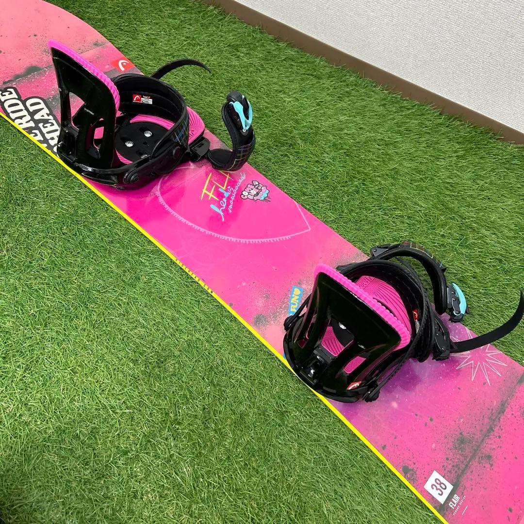 J424 HEAD 138cm レディーススノーボードセット