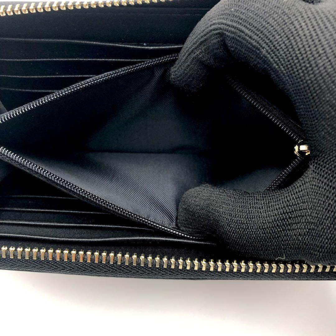 【美品】 COACH コーチ 長財布 ラウンド ファスナー PVC シグネチャー