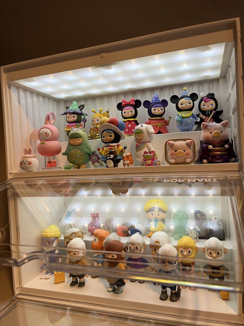 POP MARTフィギュアショーケース2段式