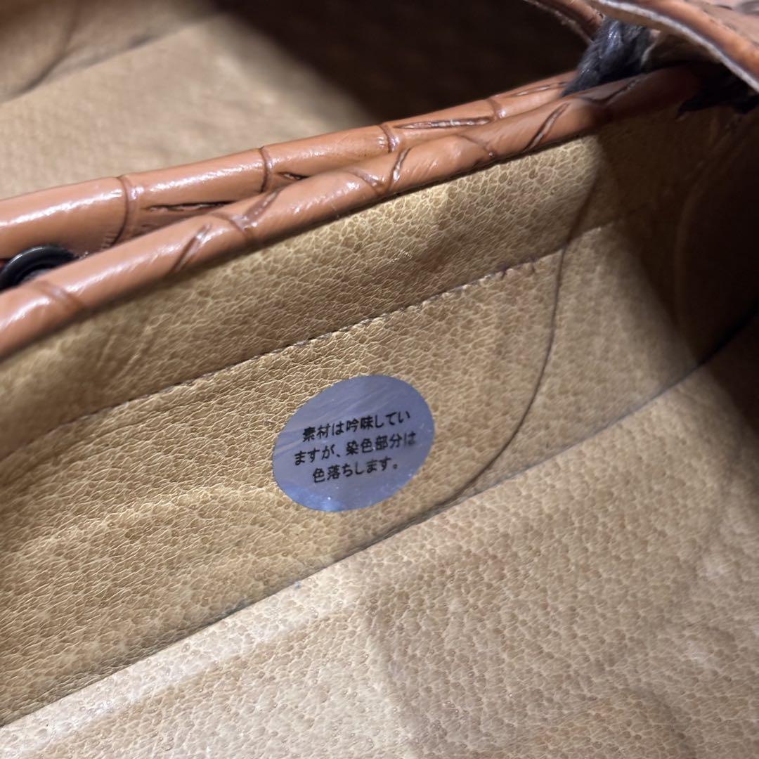 【美品】TETE HOMME クロコ型押し　ローファー　ドライビングシューズ