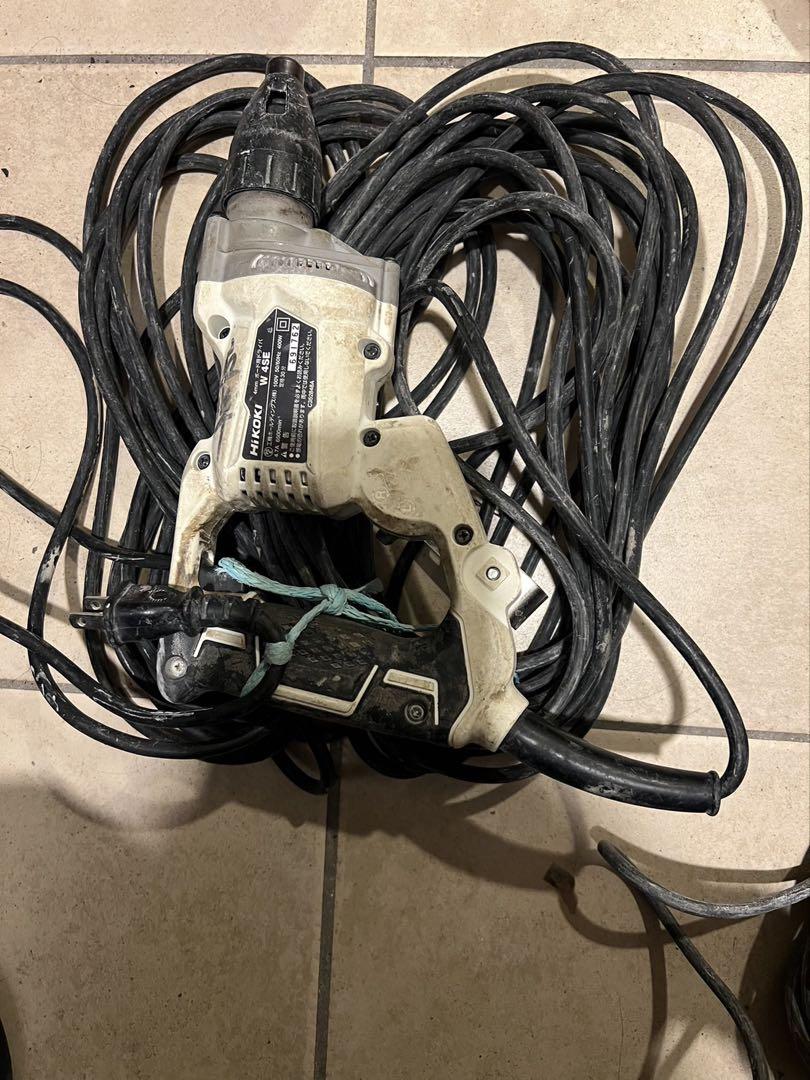 HIKOKI 電動ドリル 使用感あり