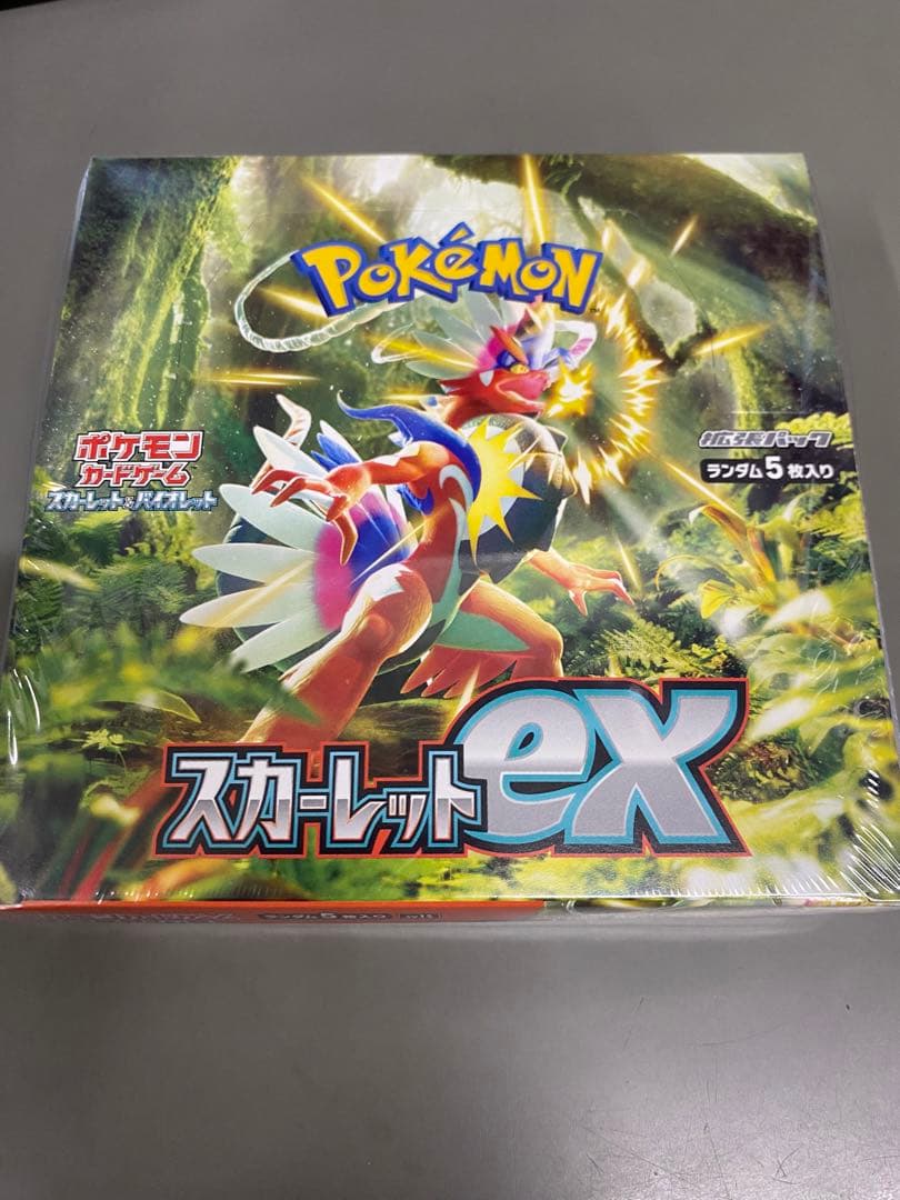 特別オファー ポケモンカード スカーレット 未開封 シュリンク付き
