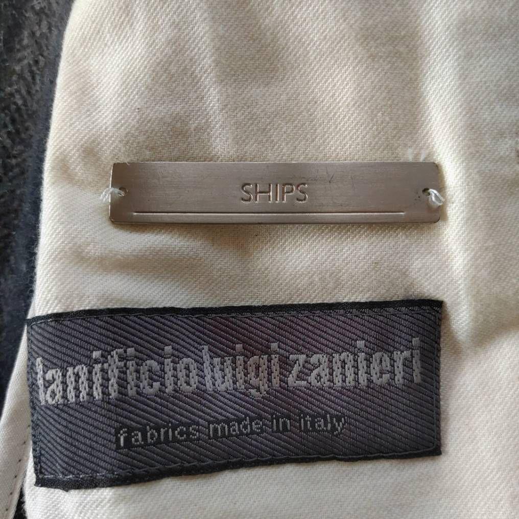【SHIPS】zanieri ザリエニ ヘリンボーン テーラードジャケット