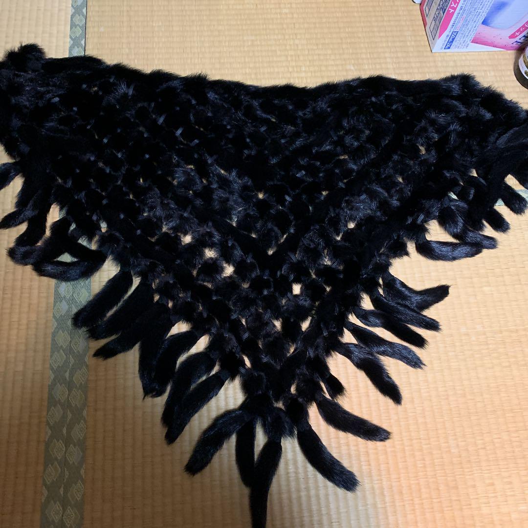 ファーマフラー(着物)にピッタリ(洋服)にも