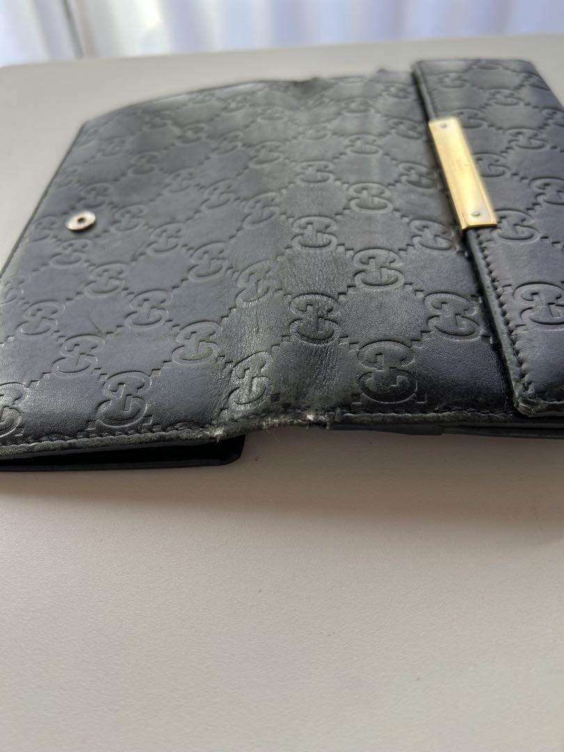 黒のグッチ財布 GUCCI 長財布