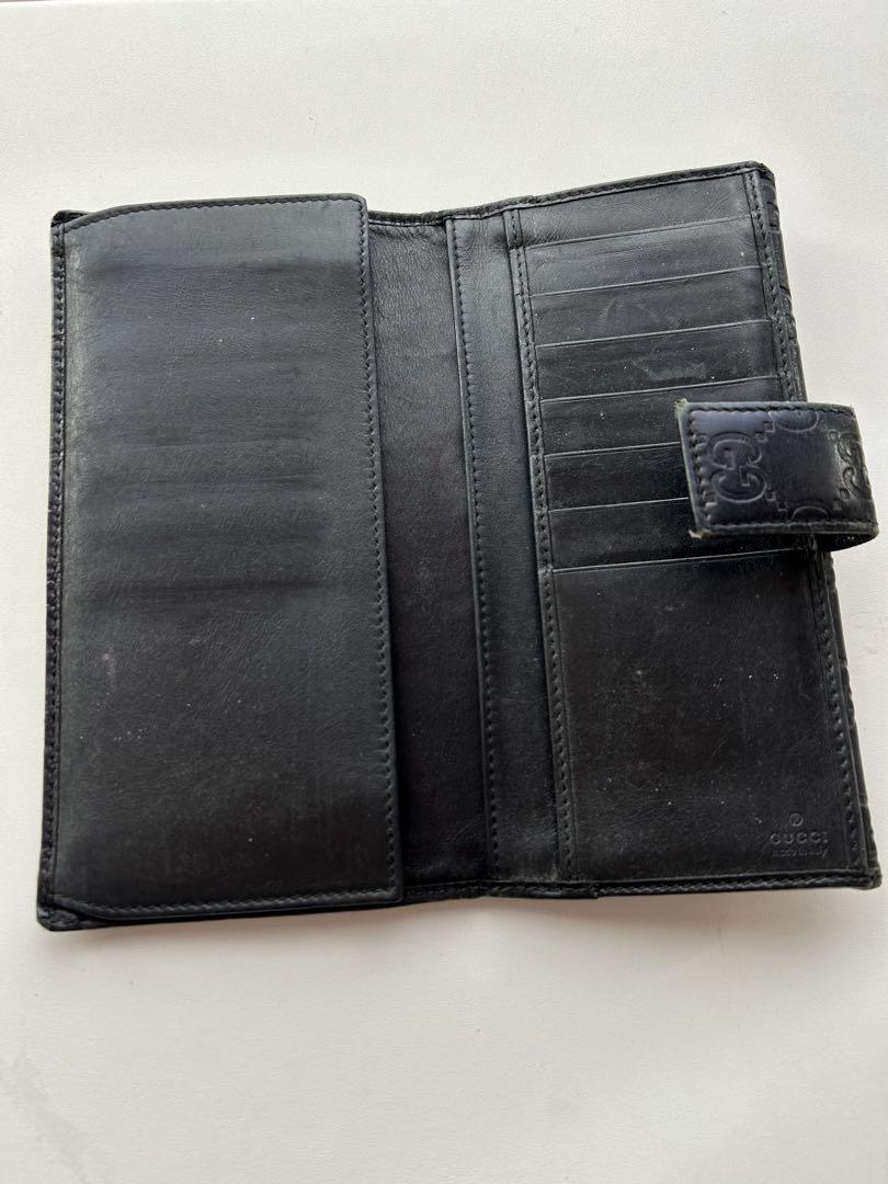 黒のグッチ財布 GUCCI 長財布