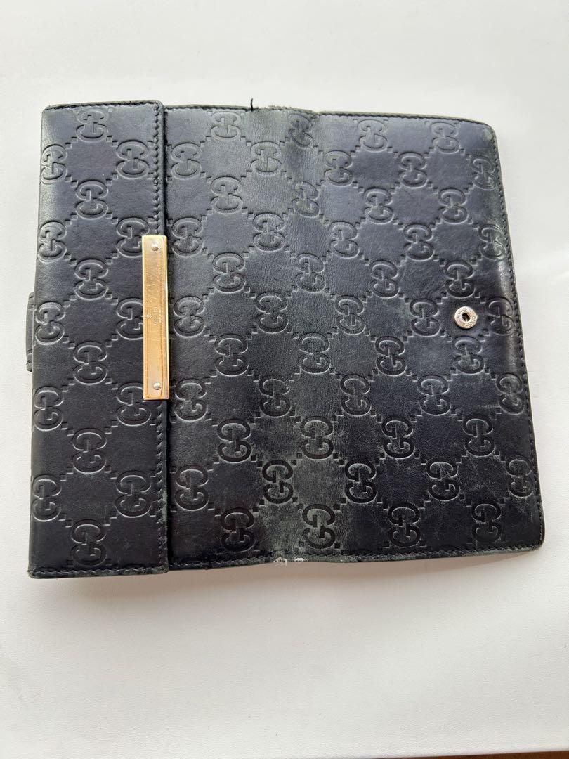 黒のグッチ財布 GUCCI 長財布