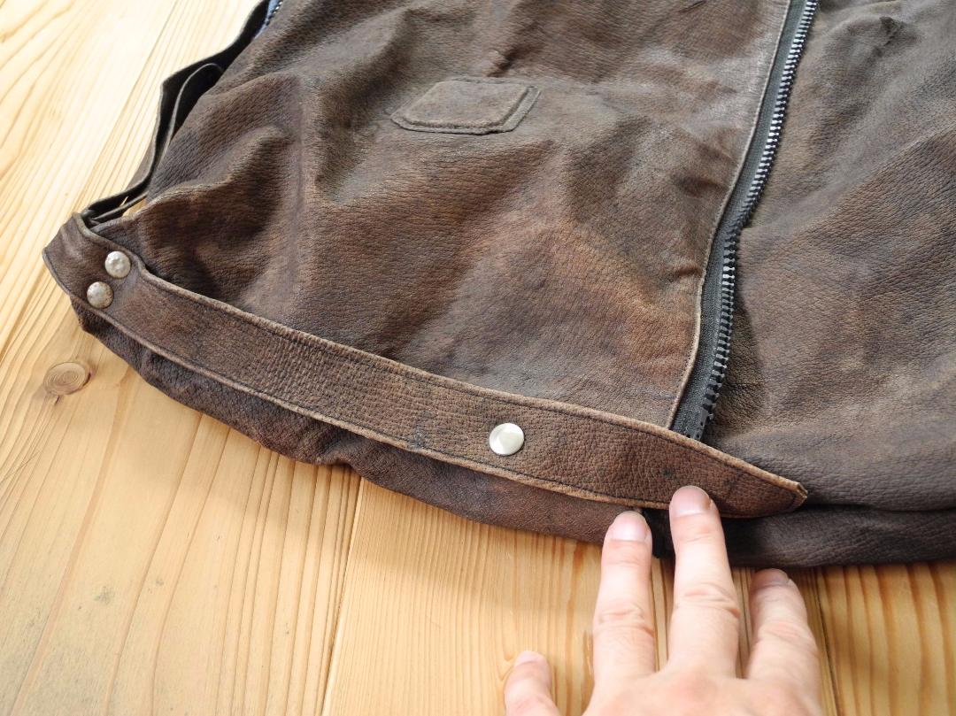 モンゴルレーザー　豚?レーザー鞄【モンゴル土産-未使用品】